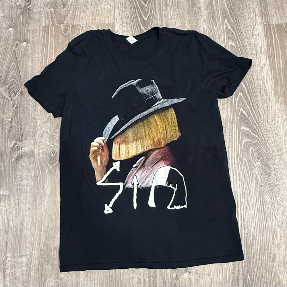 Black Sia 2016 concert tshirt Size Small